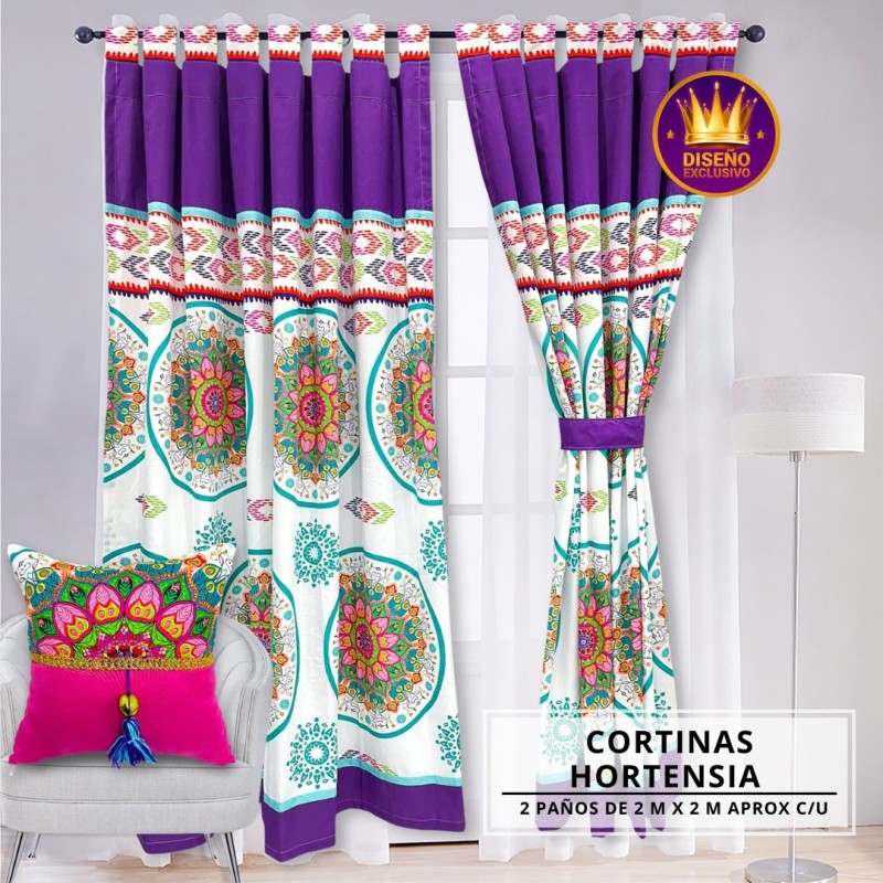 CORTINAS  HORTENSIA