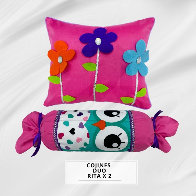 COJINES DÚO RITA X2