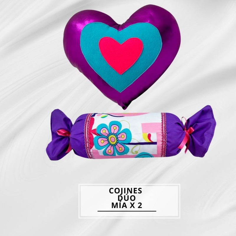 COJINES DÚO MIA X2