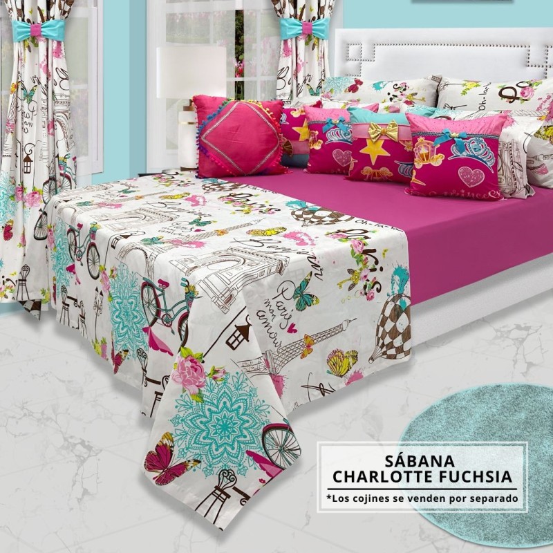 SÁBANA CHARLOTTE FUCHSIA