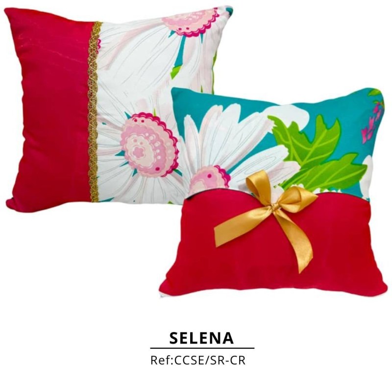 COJINES CUADRADOS SELENA X2