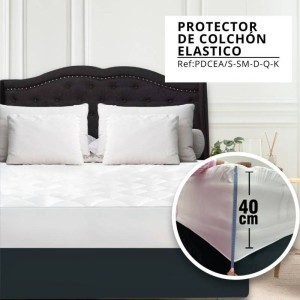 PROTECTOR DE COLCHÓN ELASTICO