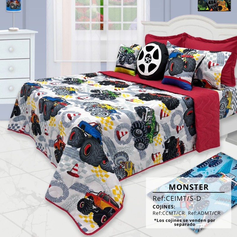 COLCHA MONSTER