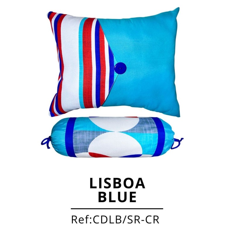 COJINES DÚO LISBOA BLUE X2